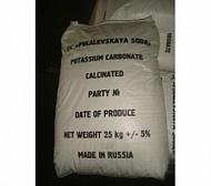 Поташ калий углекислый, мешок 40кг